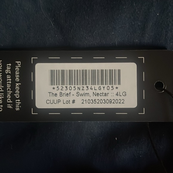 NWT CUUP High Waist Swim Bottom in Nectar - Picture 4 of 6